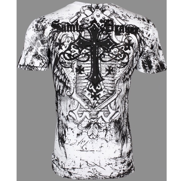 Archaic By Affliction Men's T-Shirt ACHILLES - Picture 2 of 8